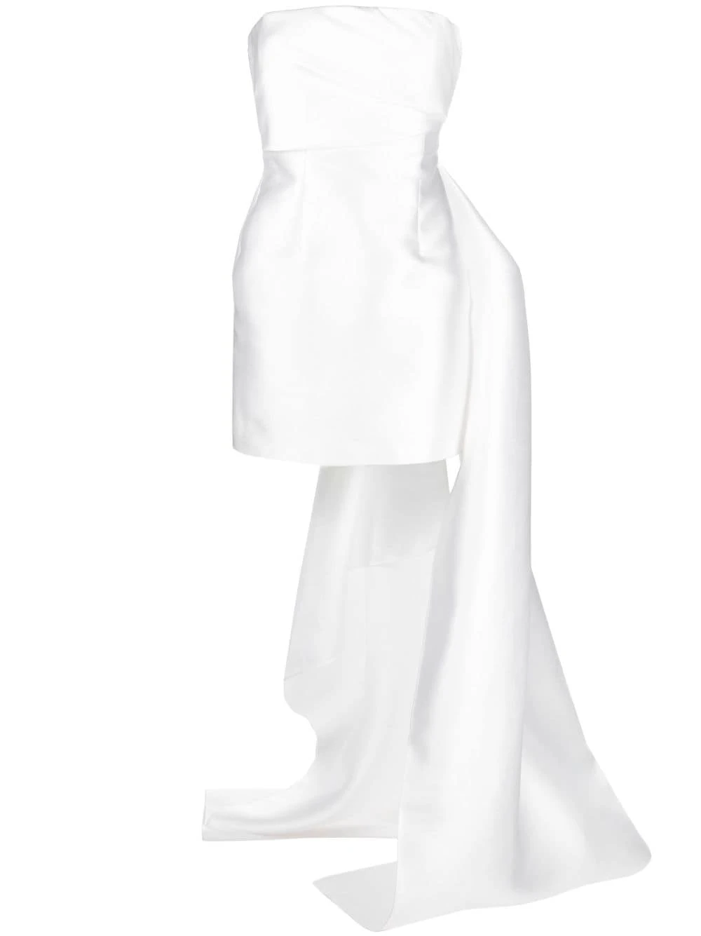 Solace-London-The-Meyer-draped-minidress Solace London White The Meyer draped minidress