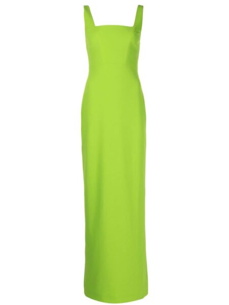 Solace London Green sleeveless maxi dress