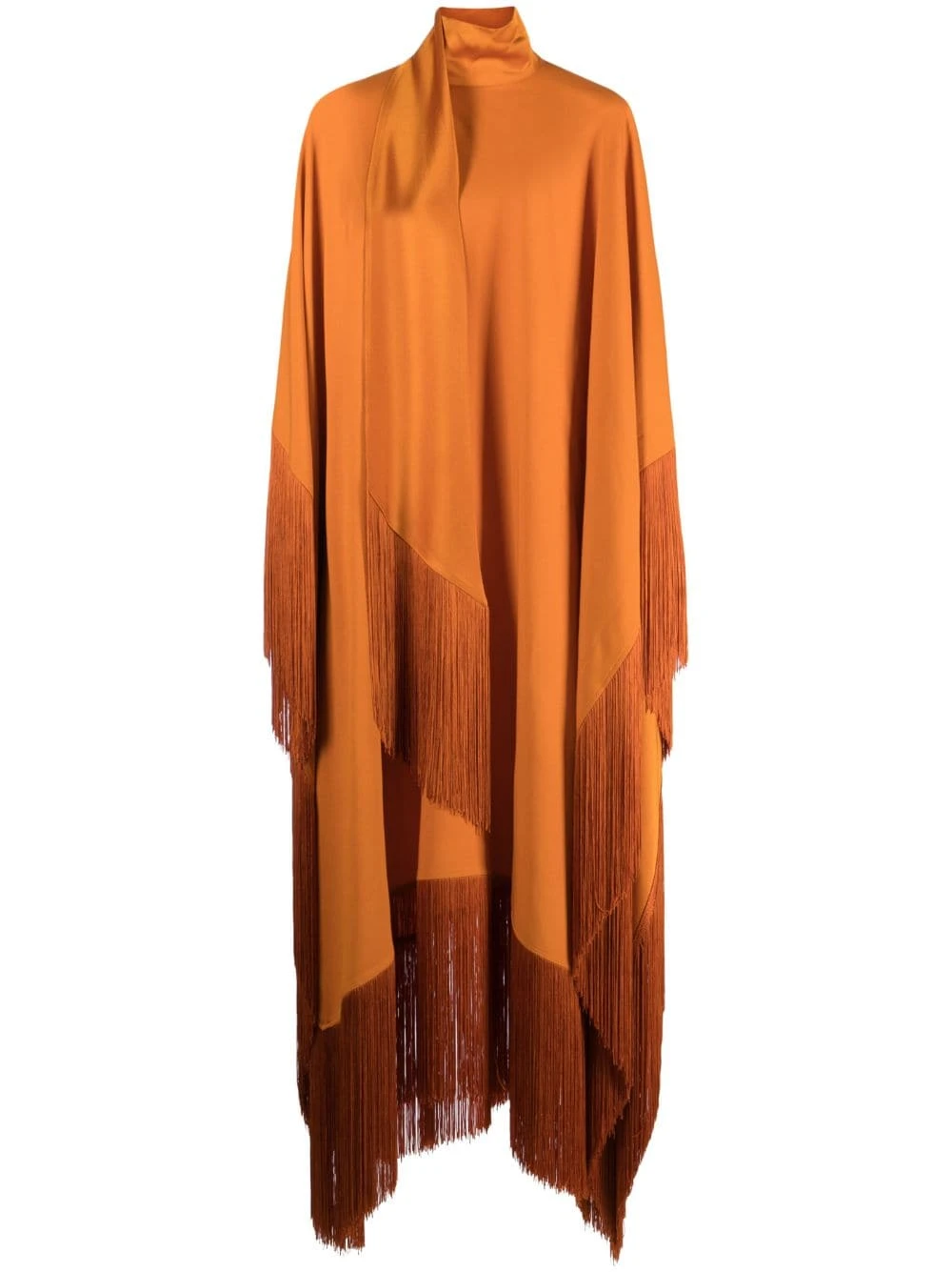 Taller-Marmo-Mrs-Ross-fringed-crepe-kaftan-dress Taller Marmo dress