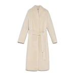 Yves Salomon Belted Coat In Sheared And Long Haired Mink Fur 427123 nobg Yves Salomon Belted Coat In Sheared And Long Haired Mink Fur 427123 nobg