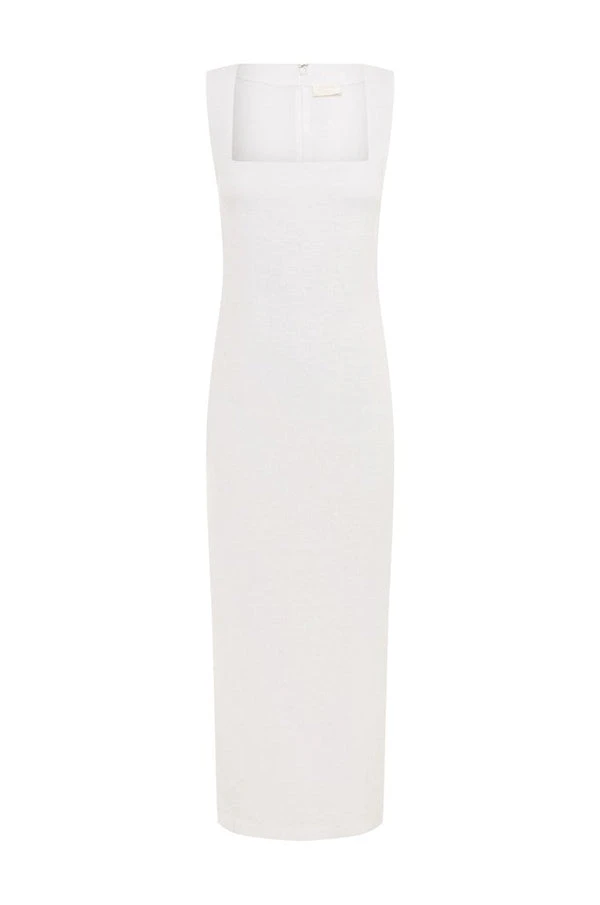 Posse-The-label-Alice-Midi-Dress-Ivory Posse The label dress