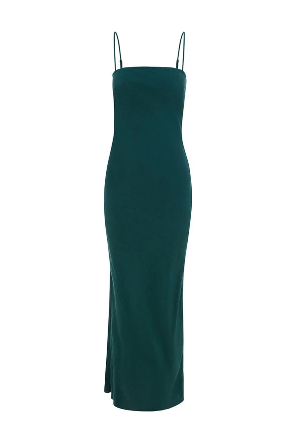 Posse-The-label-Carter-Slip-Dress-Evergreen Posse The label dress