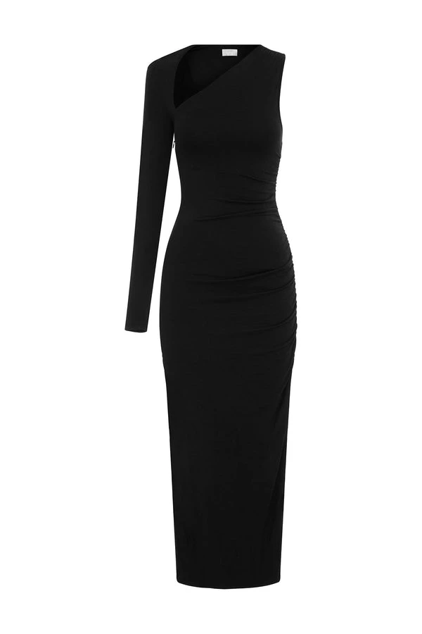 Posse-The-label-Elena-Long-Sleeve-Dress-Black Posse The label dress