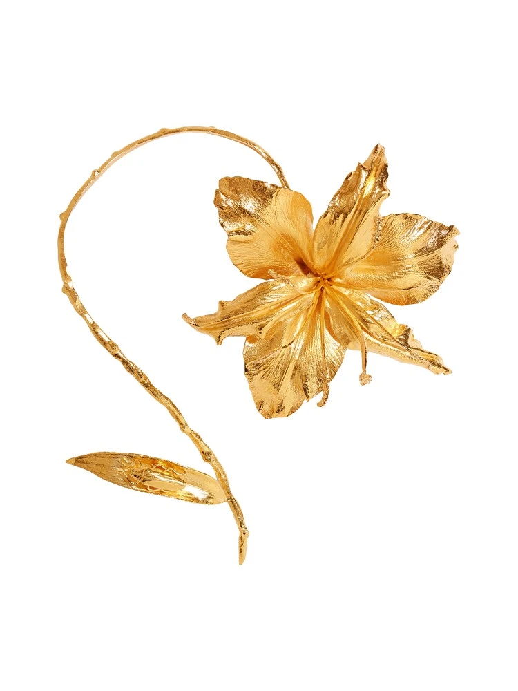 Schiaparelli Fleur De Lis Necklace22542 nobg Schiaparelli Fleur De Lis Necklace22542 nobg