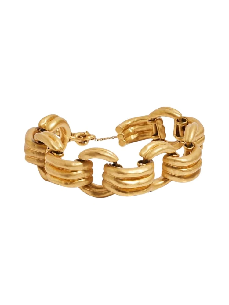 Schiaparelli Hammered Ring Choker78580 nobg Schiaparelli Hammered Ring Choker78580 nobg