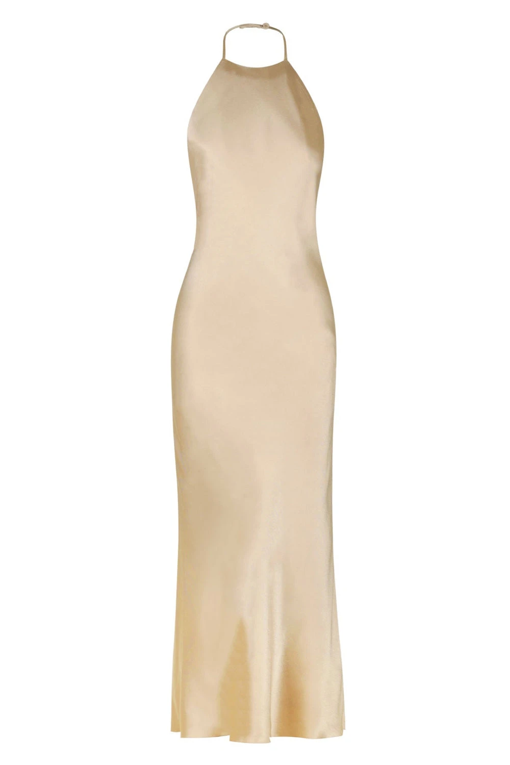 Shona-Joy-Angelica-Low-Back-Halter-Midi-Dress-Gold Shona Joy dress