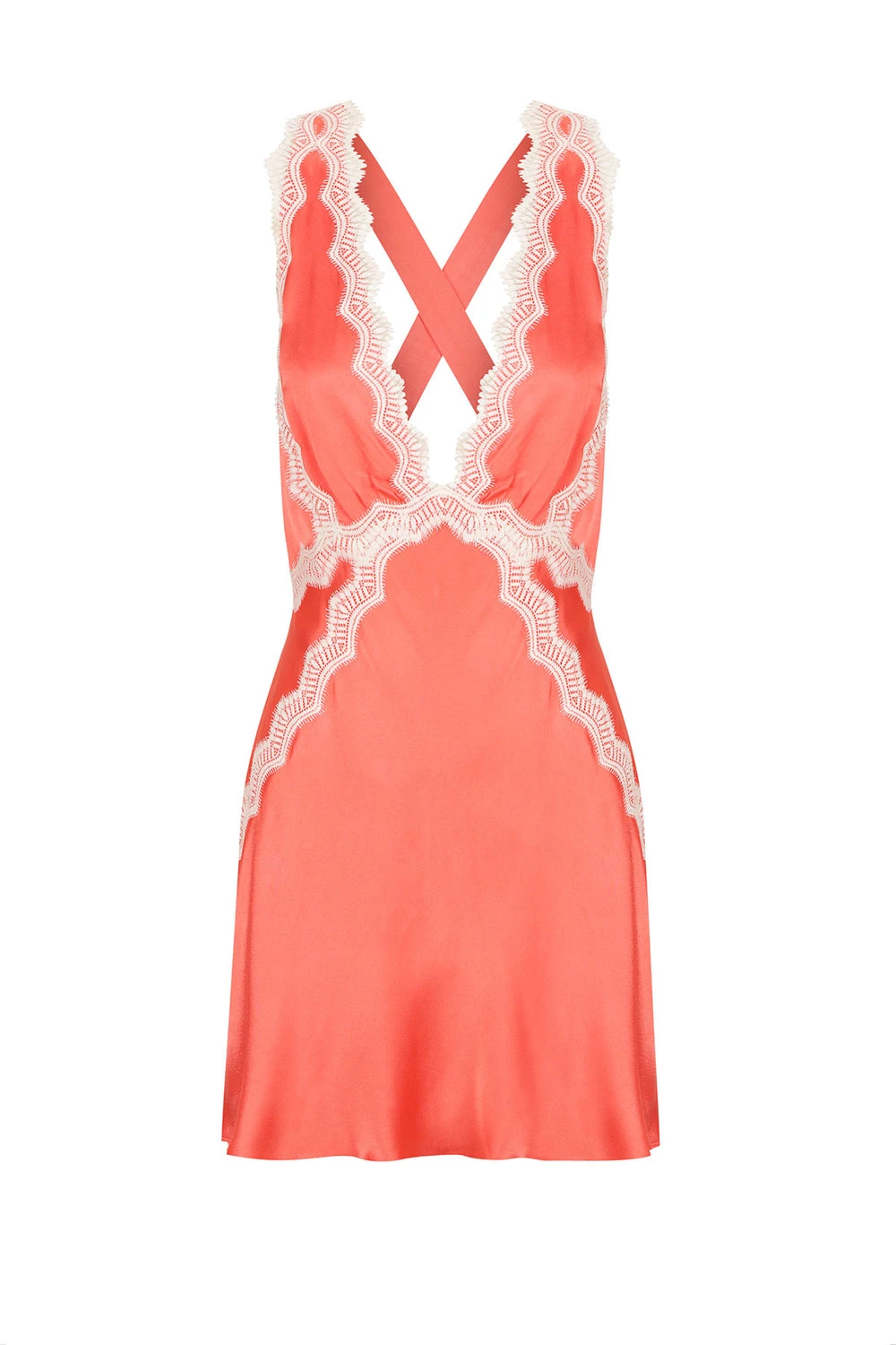 Shona-Joy-Camille-Lace-Cross-Back-Mini-Dress Shona Joy dress