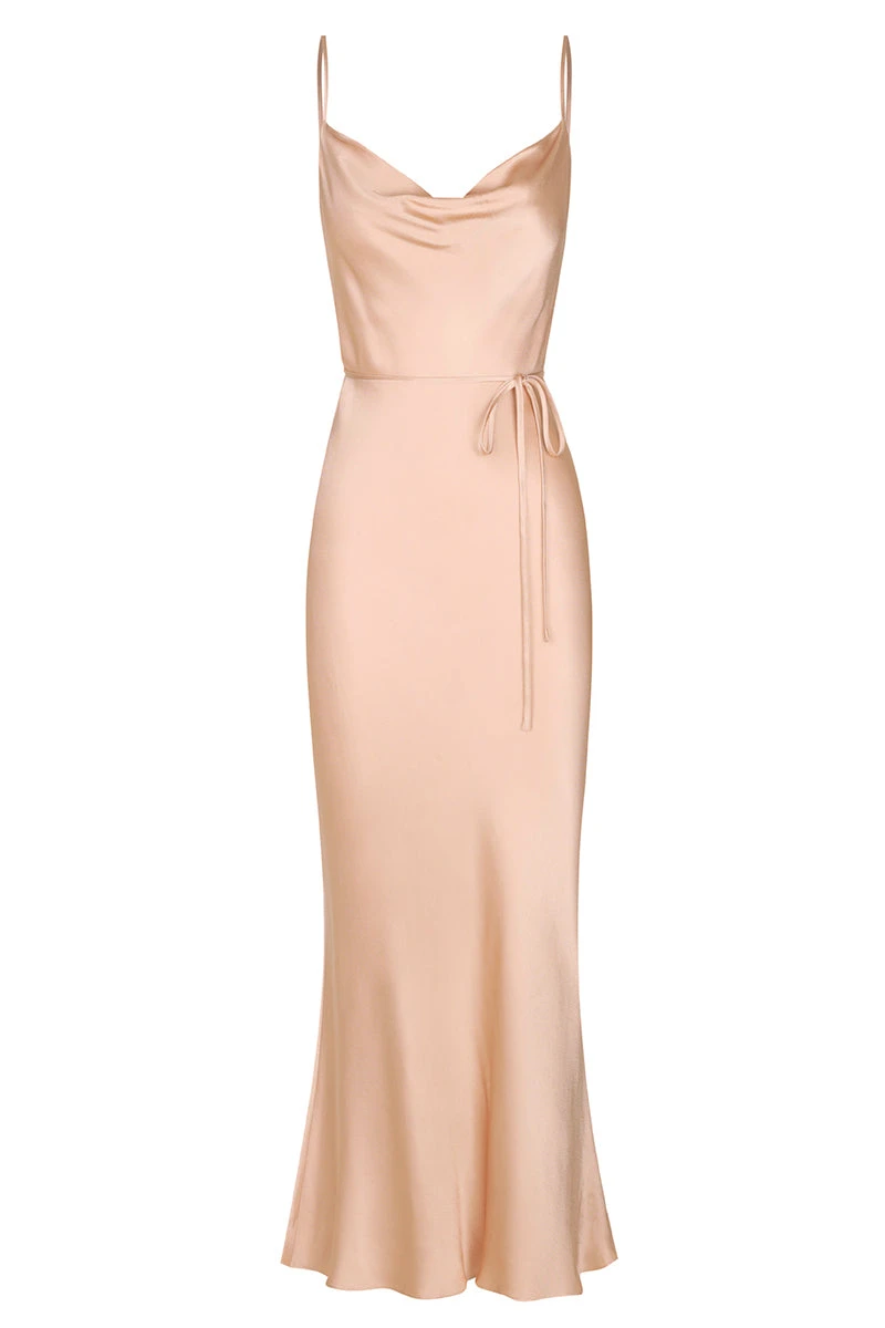 Shona-Joy-La-Lune-Bias-Cowl-Midi-Dress-Desert-Rose Shona Joy dress