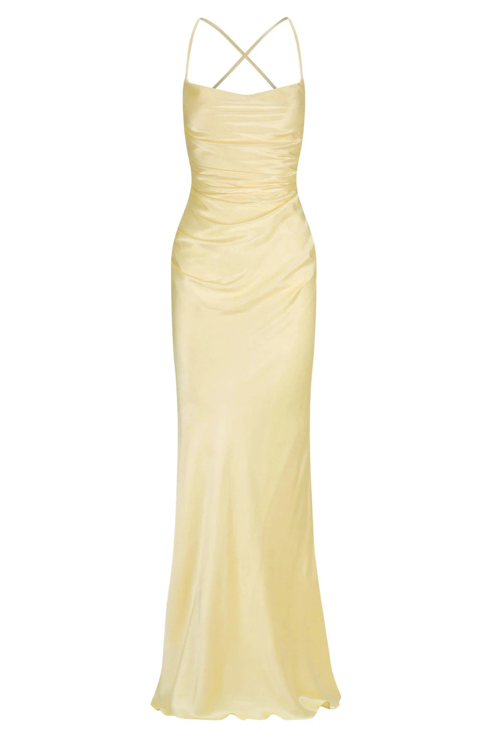 Shona-Joy-La-Lune-Lace-Back-Maxi-Dress-Lemon Shona Joy dress