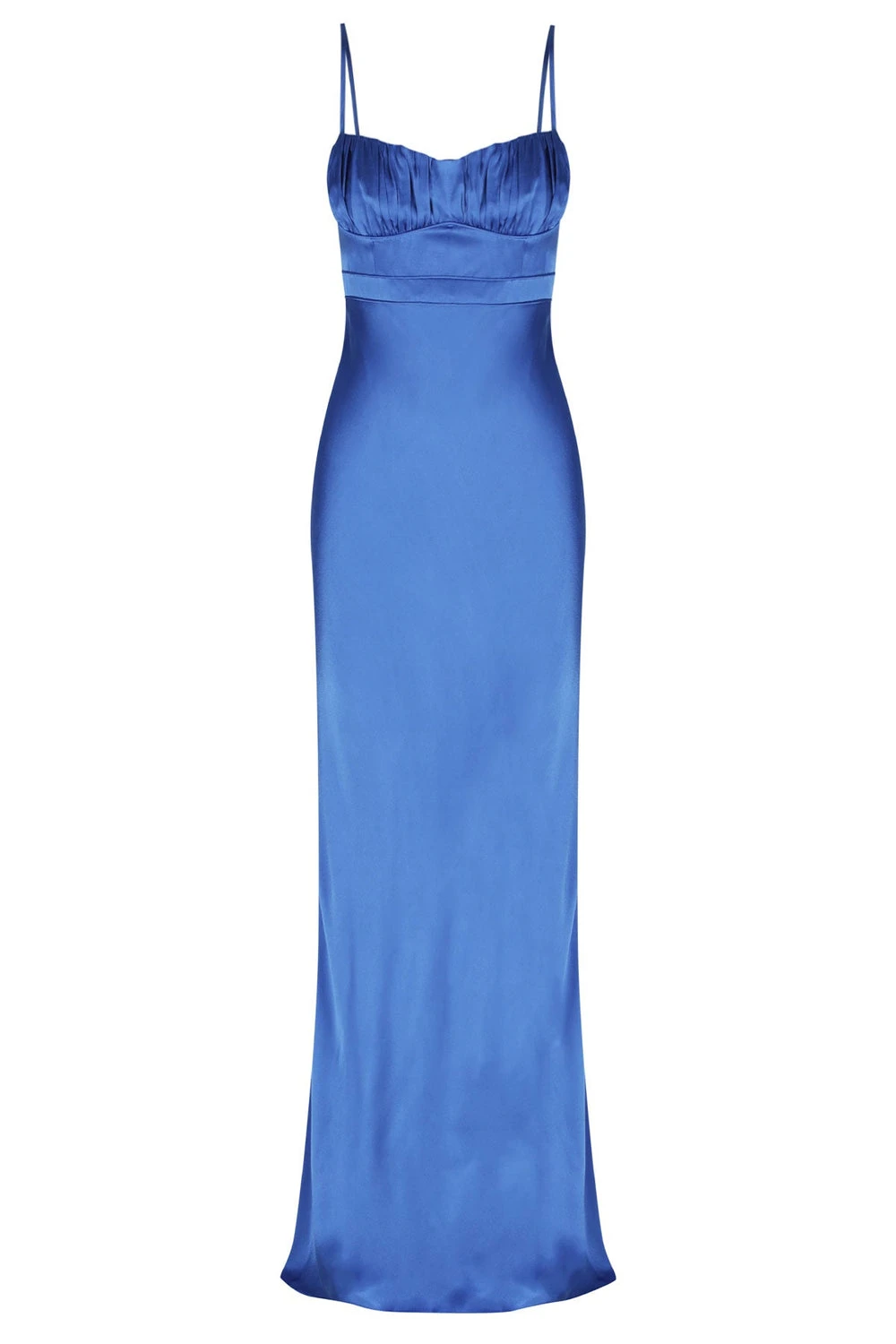 Shona-Joy-Oliviera-Ruched-Maxi-Dress-Strong-Blue Shona Joy dress