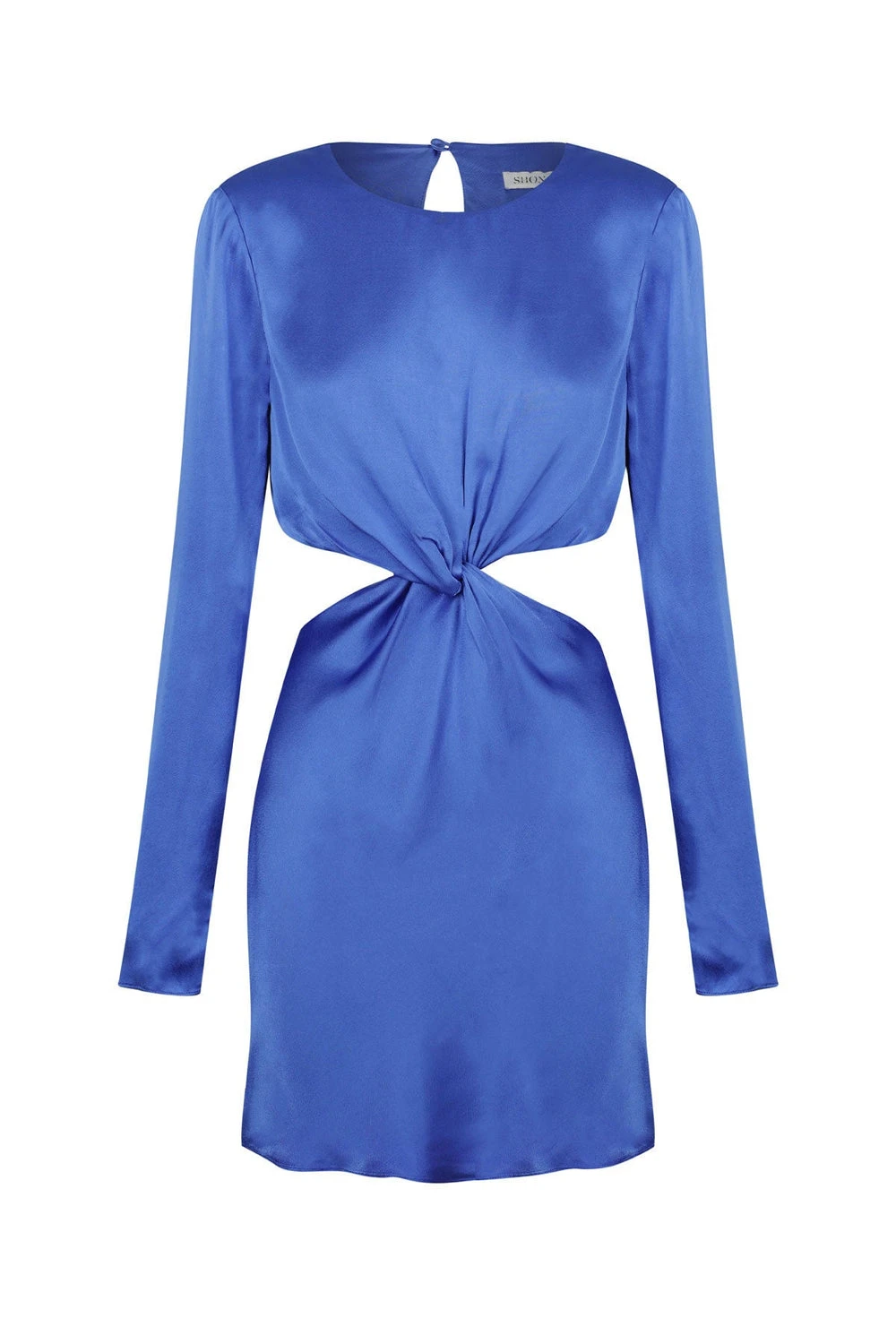 Shona-Joy-Oliviera-Twist-Front-Mini-Dress-Strong-Blue Shona Joy dress