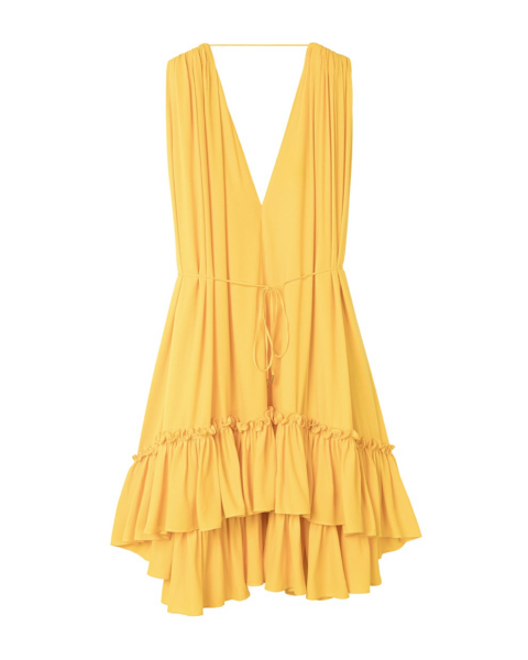AZ FACTORY Marilyn Dress Yellow21238 nobg