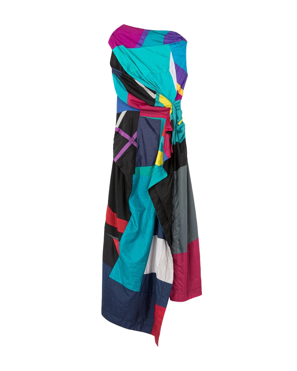 AZ FACTORY Upcycled Dress Multicolor13102 nobg AZ FACTORY Upcycled Dress Multicolor13102 nobg