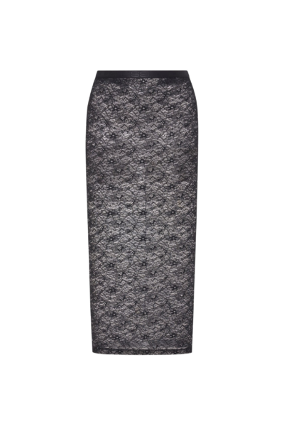 Alessandra Rich Stretch Lace Midi Skirt With Hotfix scaled54060 nobg