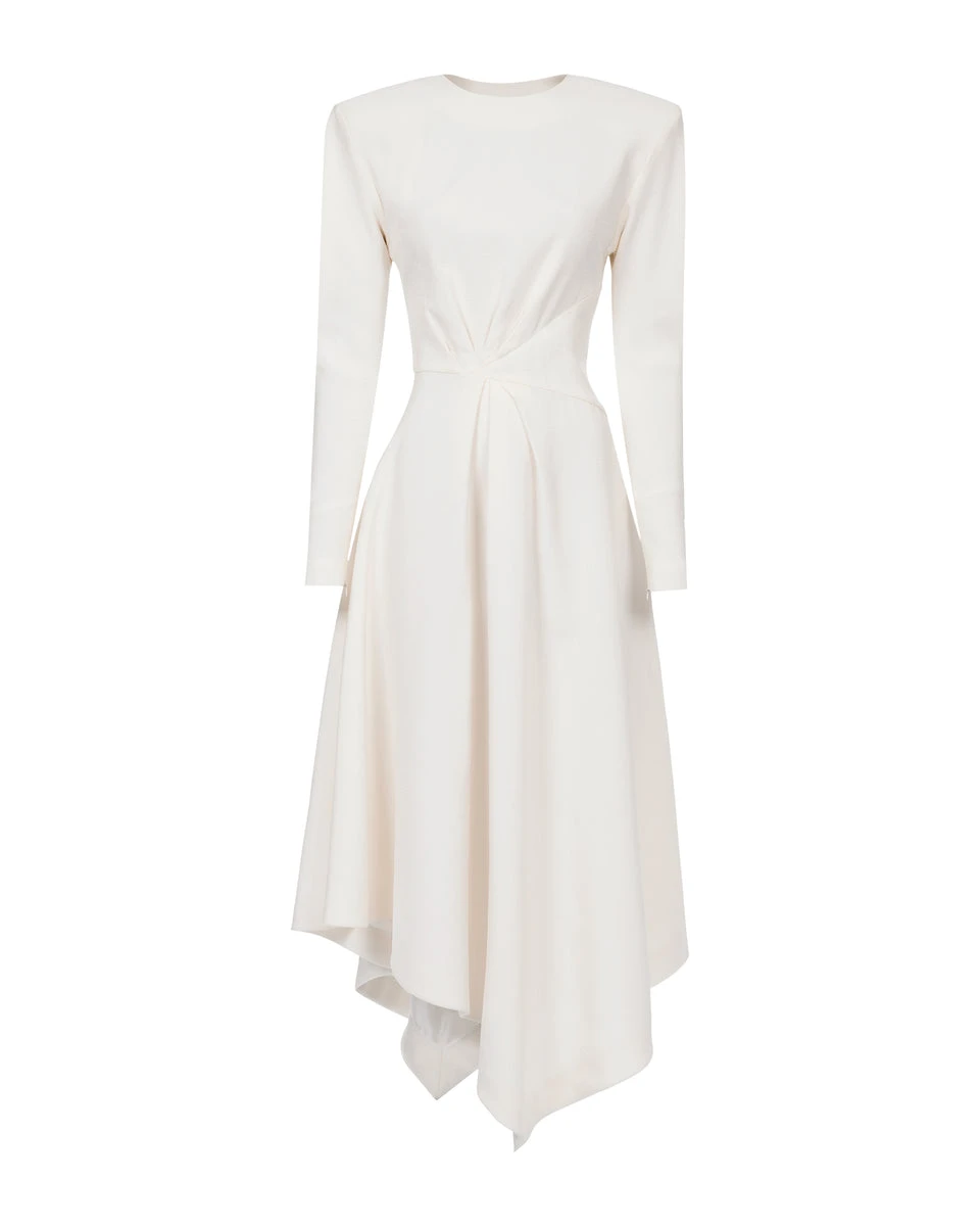 Alexandre-Vauthier-Backless-crepe-midi-dress Alexandre Vauthier dress
