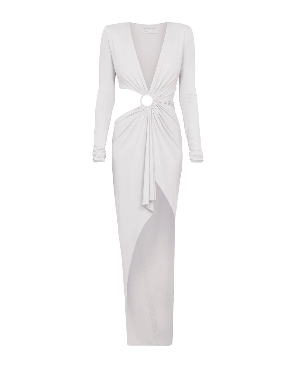 Alexandre-Vauthier-Cut-Out-Long-Dress Alexandre Vauthier dress