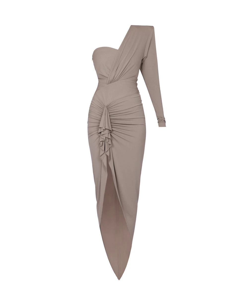 Alexandre-Vauthier-Maxi-Bustier-Dress Alexandre Vauthier dress
