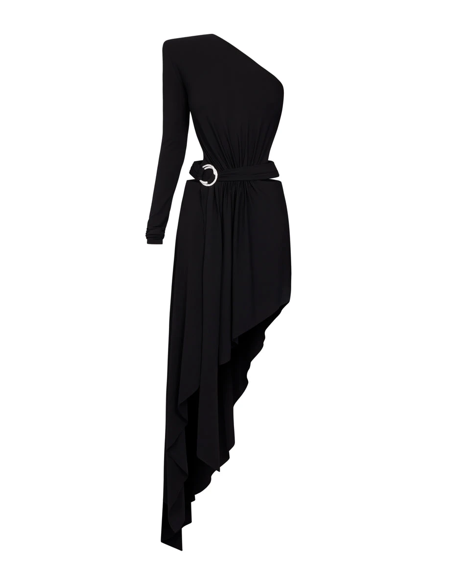 Alexandre-Vauthier-One-Shoulder-Dress Alexandre Vauthier dress