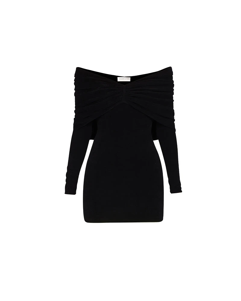 Alexandre-Vauthier-Velvet-Knit-Mini-Dress Alexandre Vauthier dress