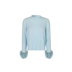 Loulou Brand Gigi Long Sleeve Sweater In Blue53789 nobg Loulou Brand Gigi Long Sleeve Sweater In Blue53789 nobg