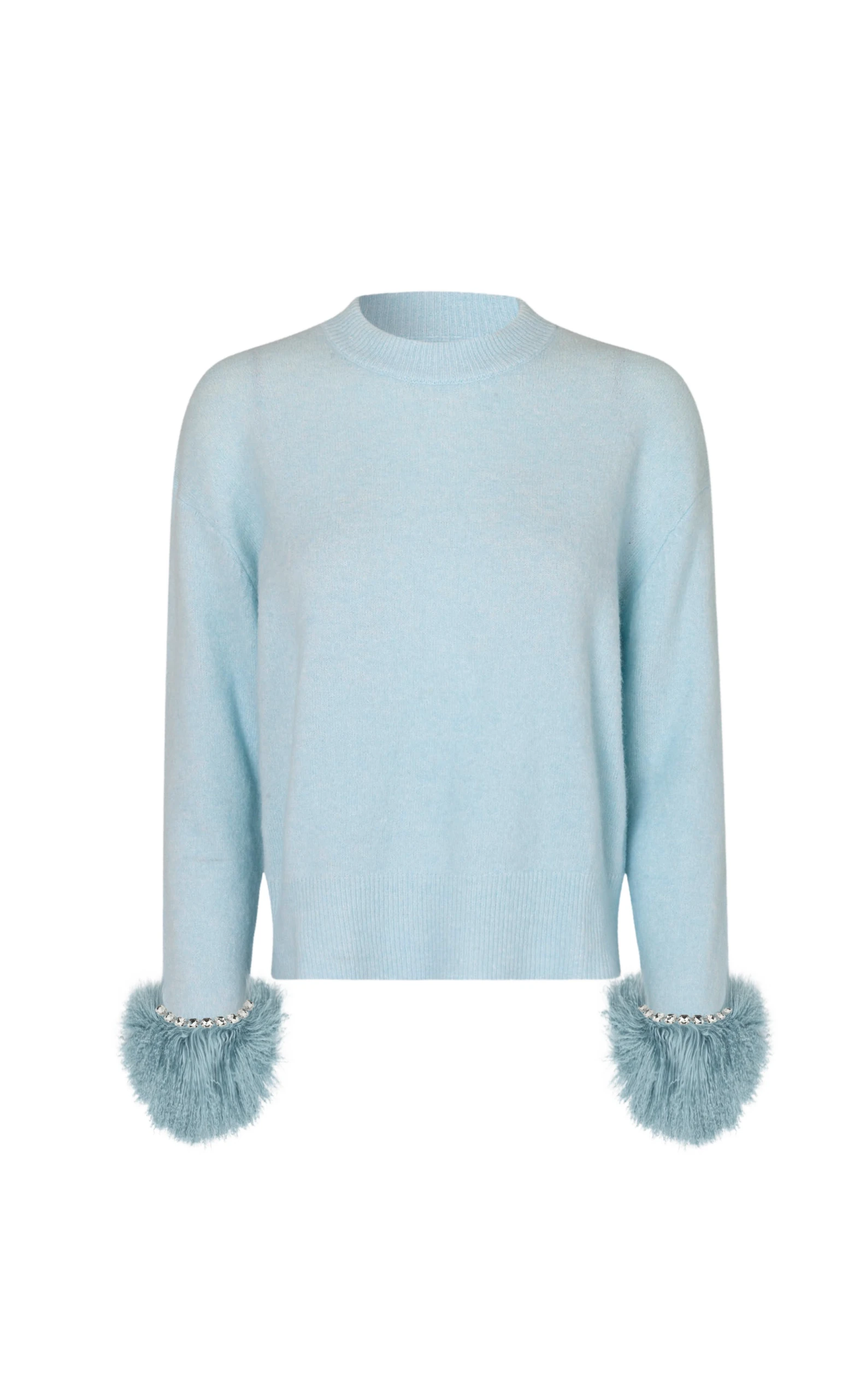 Loulou Brand Gigi Long Sleeve Sweater In Blue53789 nobg Loulou Brand Gigi Long Sleeve Sweater In Blue53789 nobg