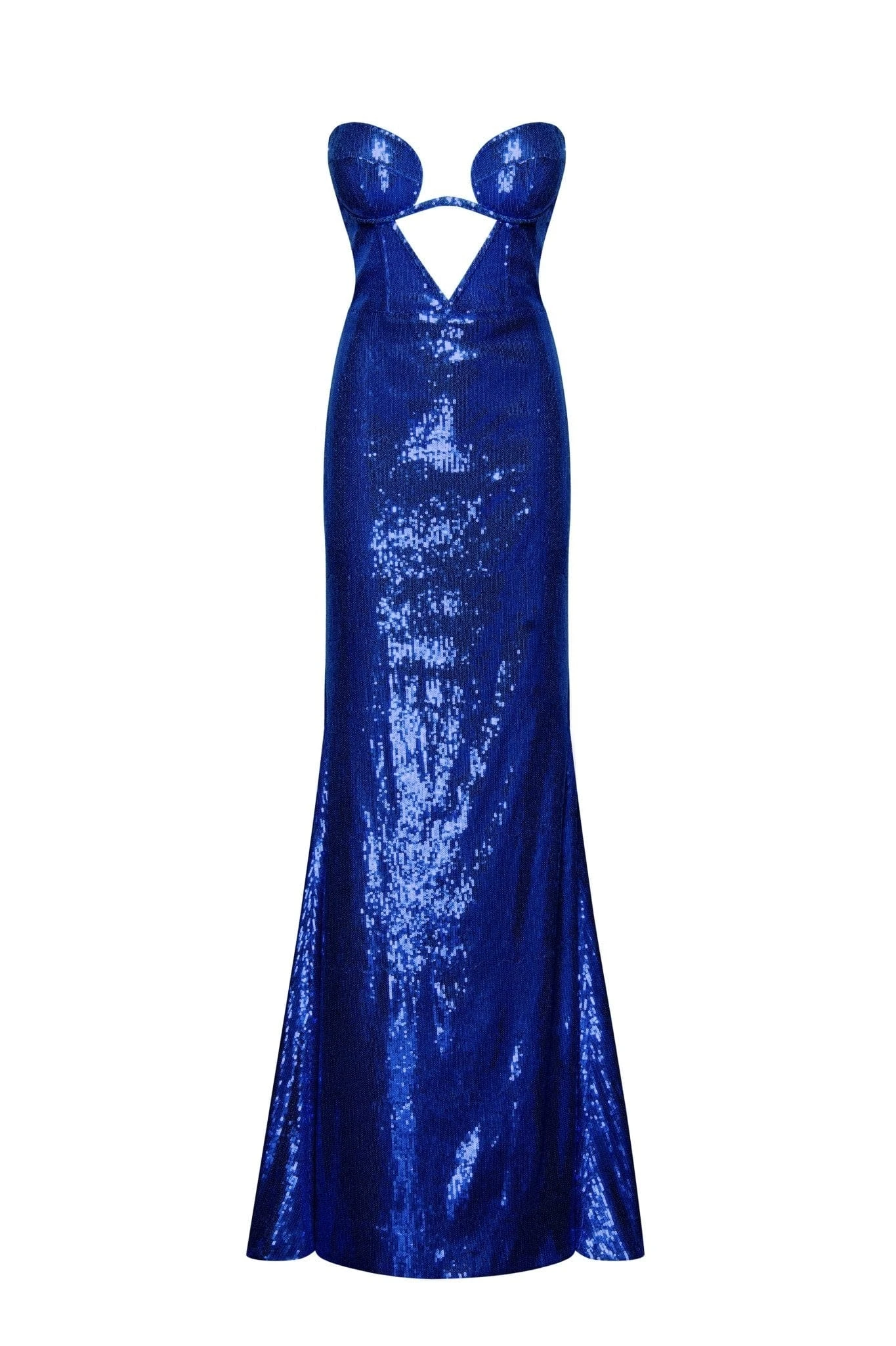 Milla Electric blue maxi dress covered in sequins Milla dress