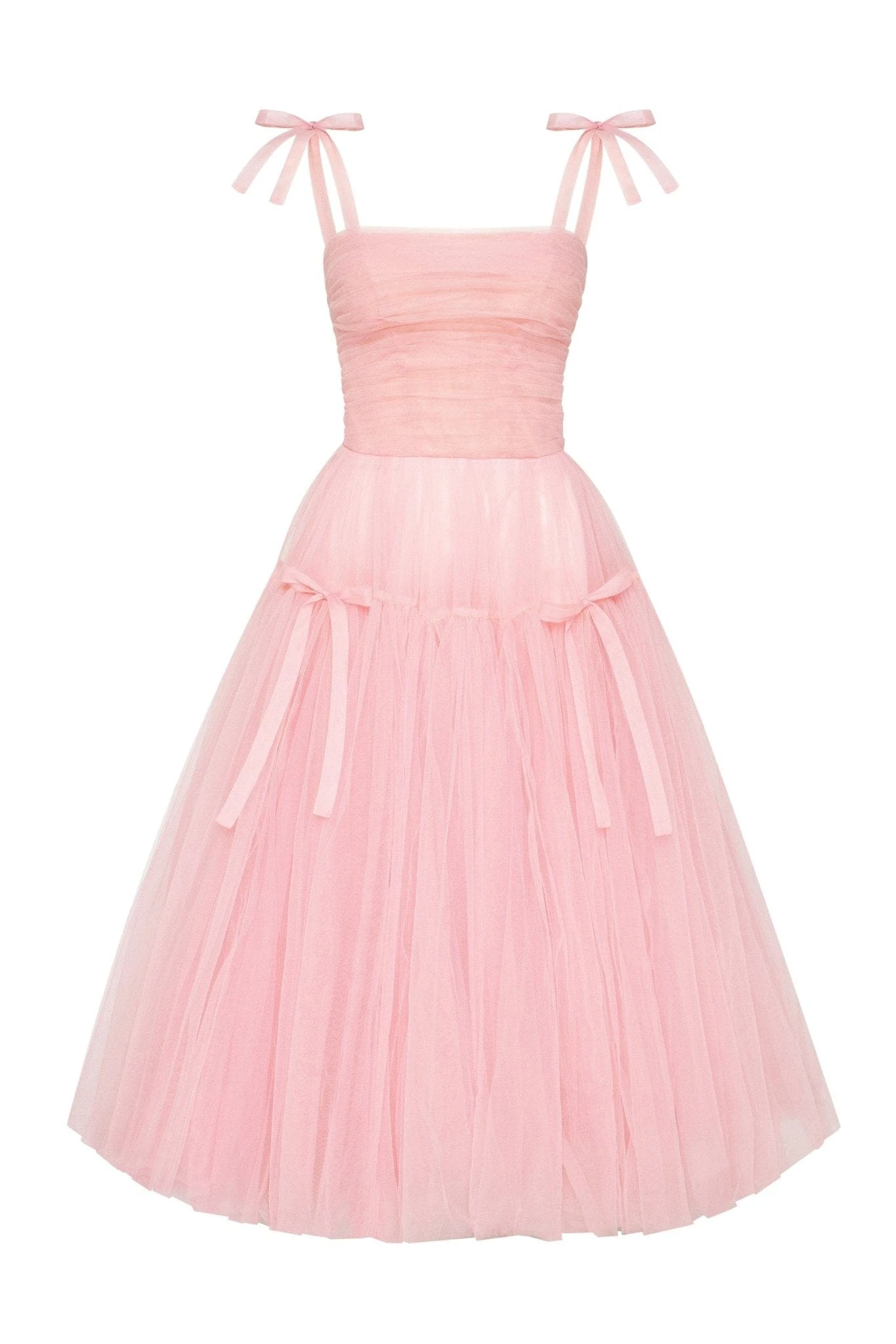 Milla Pink tie-straps tulle dress Milla dress