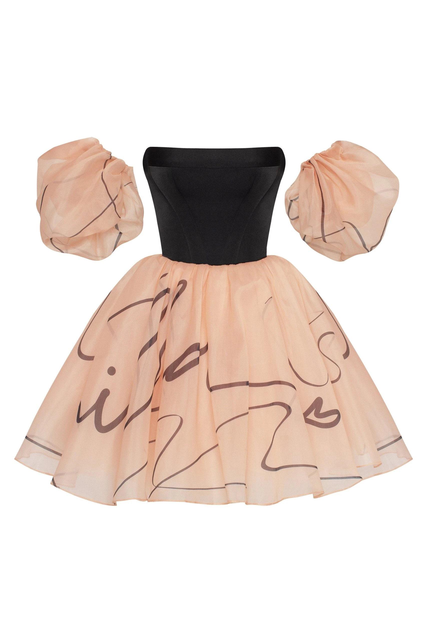 Milla Puffy mini dress with Milla's signature Milla dress