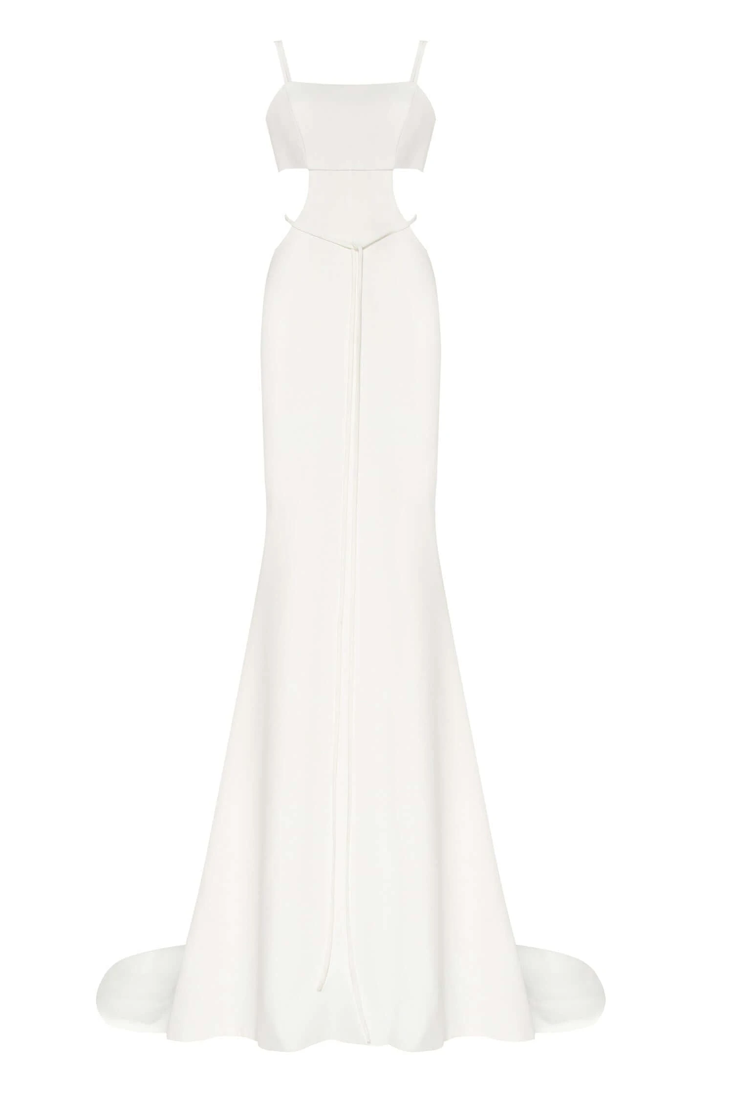 Milla White Casual side cut out maxi dress Milla dress