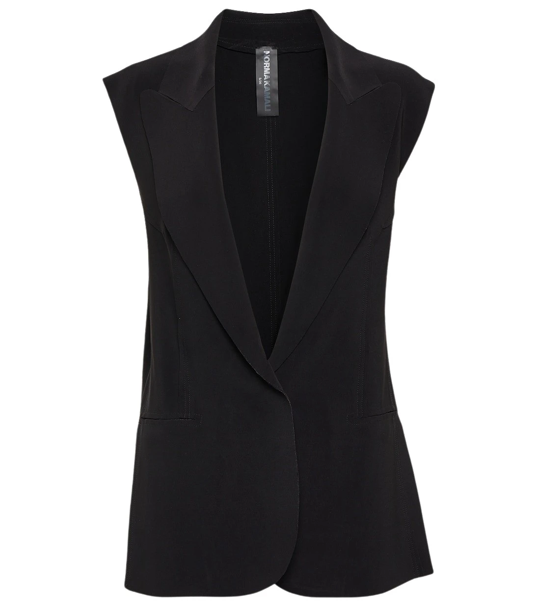 Norma Kamali Jersey vest84101 nobg Norma Kamali Jersey vest84101 nobg