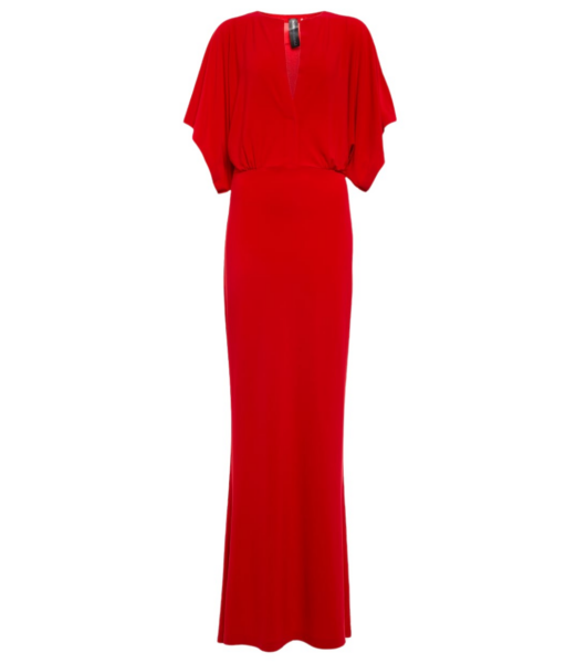 Norma Kamali Obie jersey maxi dress29956 nobg