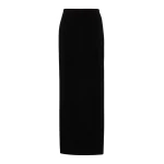Norma Kamali Side slit jersey maxi skirt20708 nobg Norma Kamali Side slit jersey maxi skirt20708 nobg