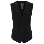 Norma Kamali Single breasted vest42783 nobg Norma Kamali Single breasted vest42783 nobg