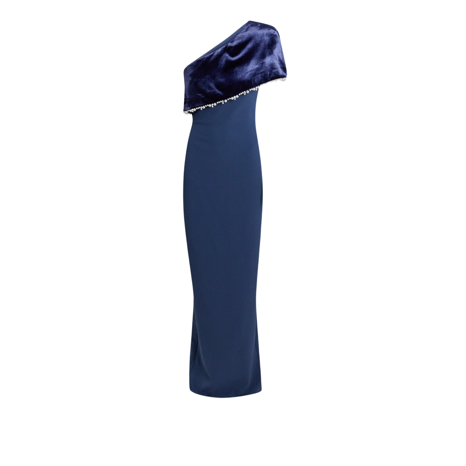 Safiyaa Alison Ink Blue Long Dress95438 nobg Safiyaa Alison Ink Blue Long Dress95438 nobg