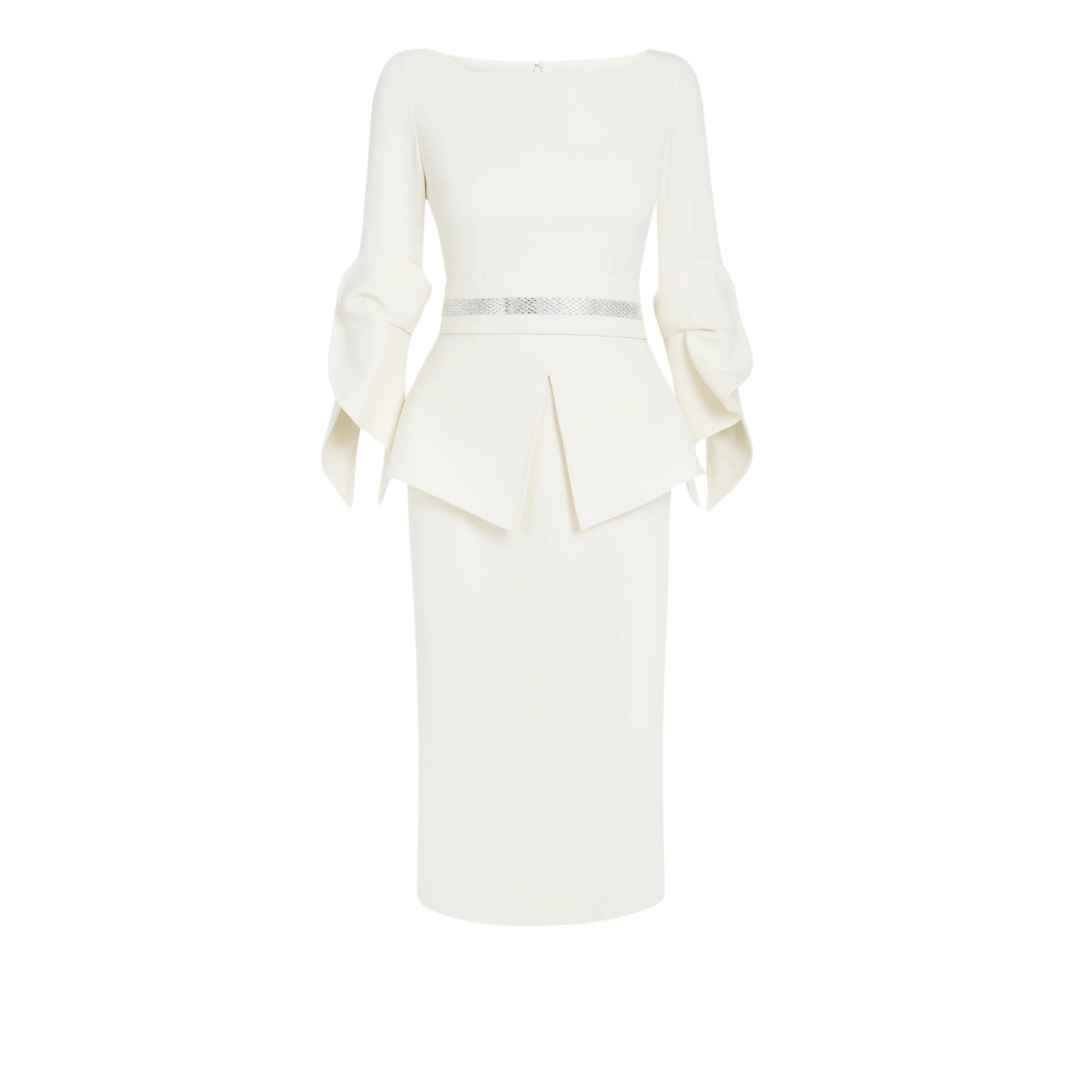 Safiyaa Alondra Ivory Midi Dress26466 nobg Safiyaa Alondra Ivory Midi Dress26466 nobg