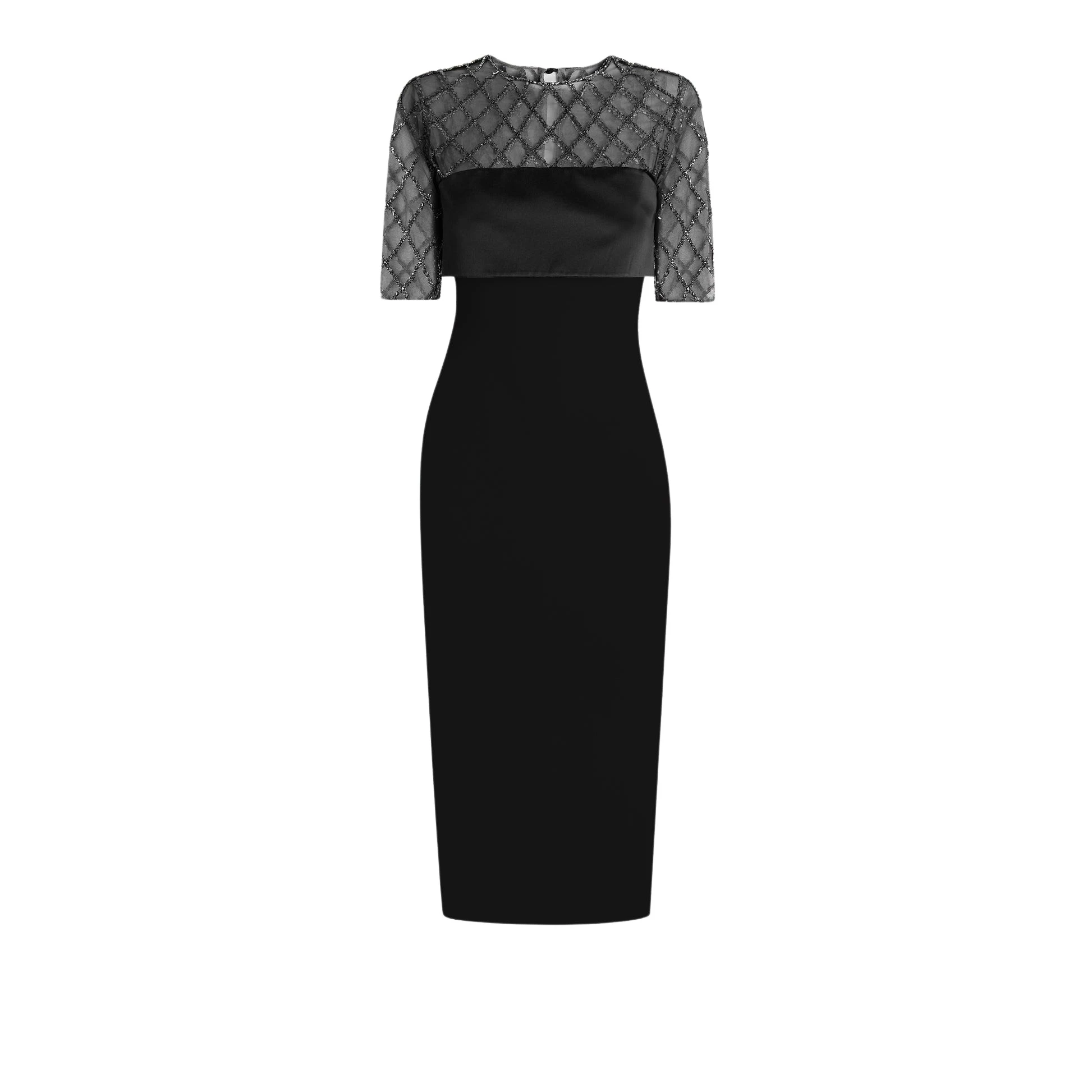 Safiyaa Anghelina Black Midi Dress24929 nobg Safiyaa Anghelina Black Midi Dress24929 nobg