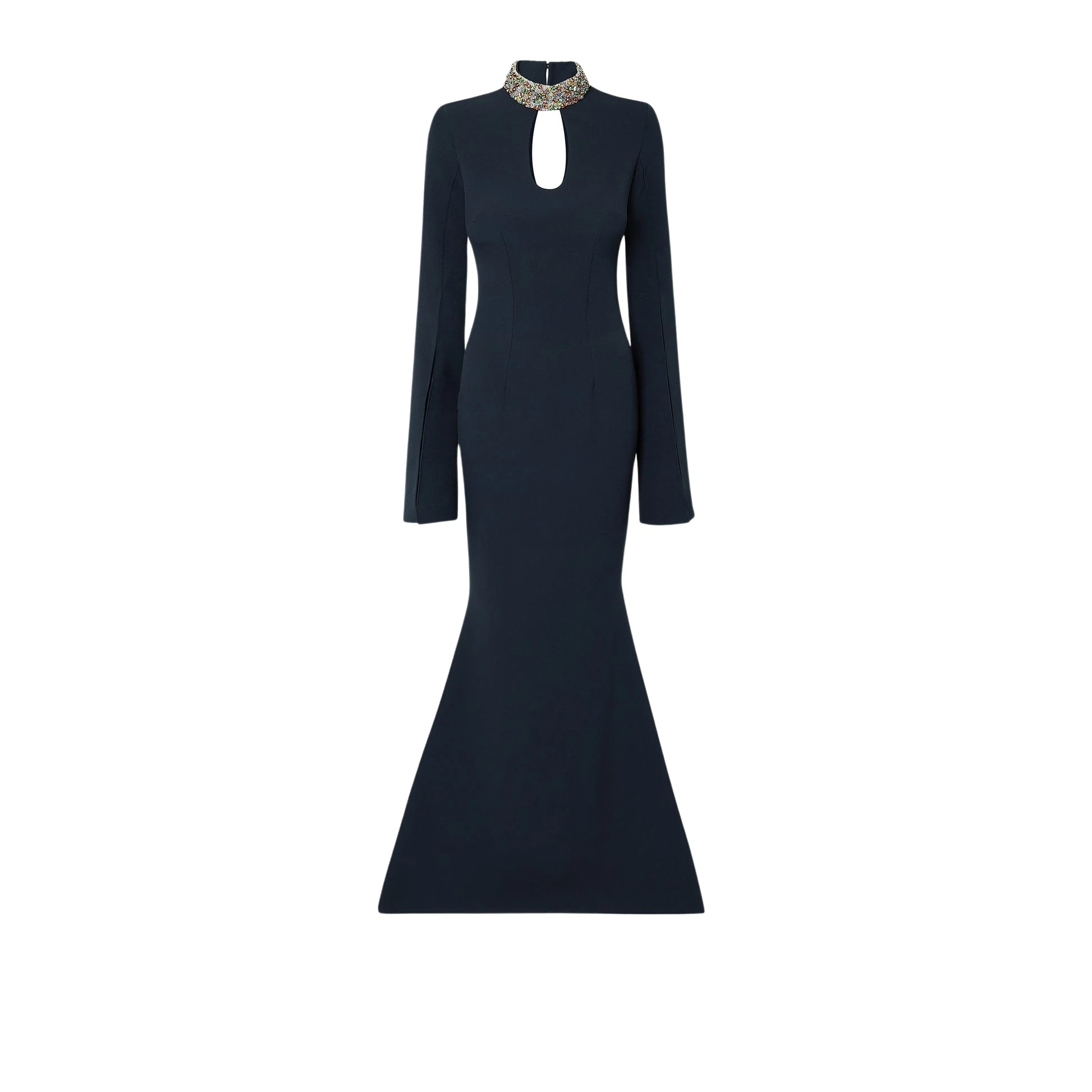 Safiyaa Anouk Midnight Navy Long Dress28579 nobg Safiyaa Anouk Midnight Navy Long Dress28579 nobg