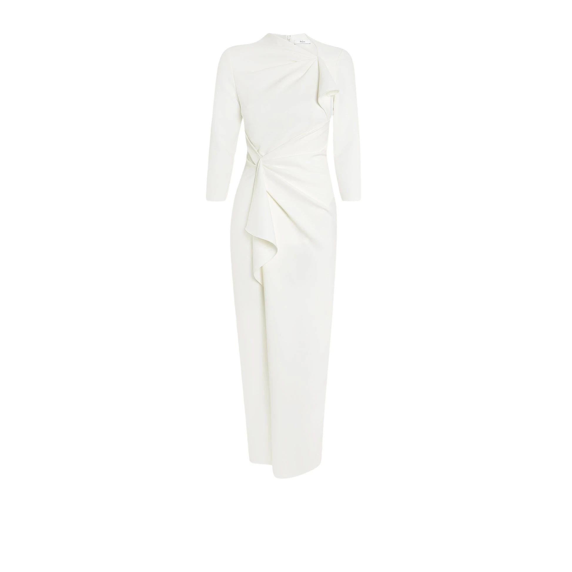 Safiyaa Avery Ivory Midi Dress13859 nobg Safiyaa Avery Ivory Midi Dress13859 nobg