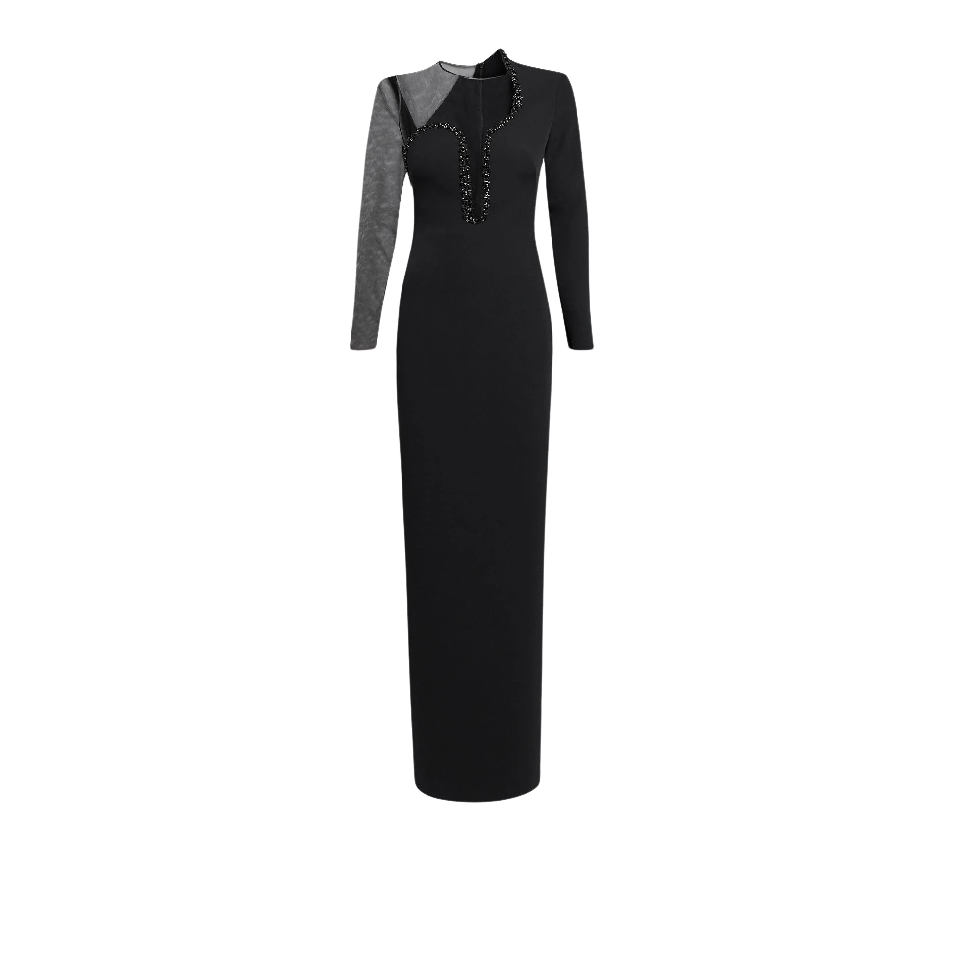 Safiyaa Domina Black Long Dress32586 nobg Safiyaa Domina Black Long Dress32586 nobg