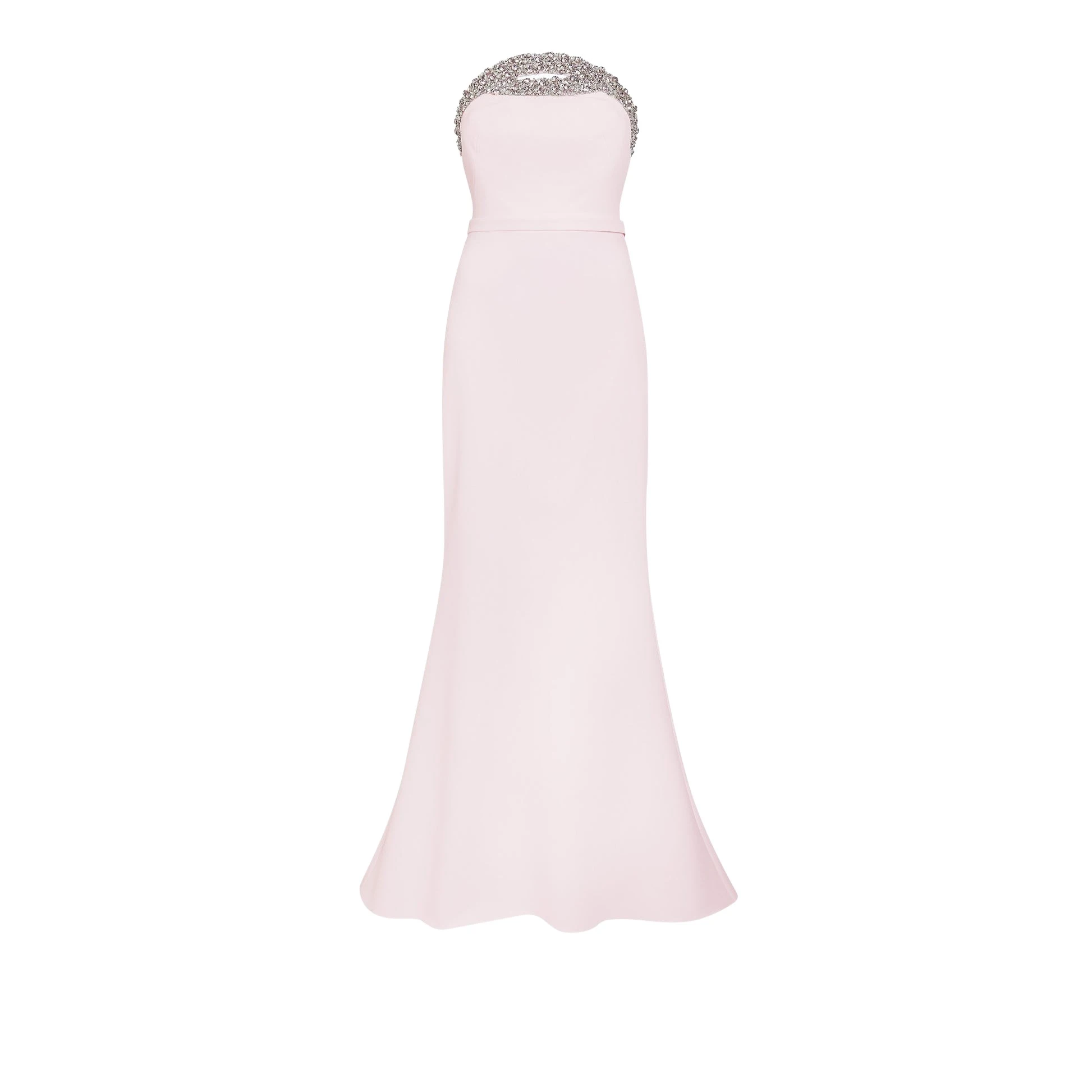 Safiyaa Donatella Barely Pink Long Dress64540 nobg Safiyaa Donatella Barely Pink Long Dress64540 nobg