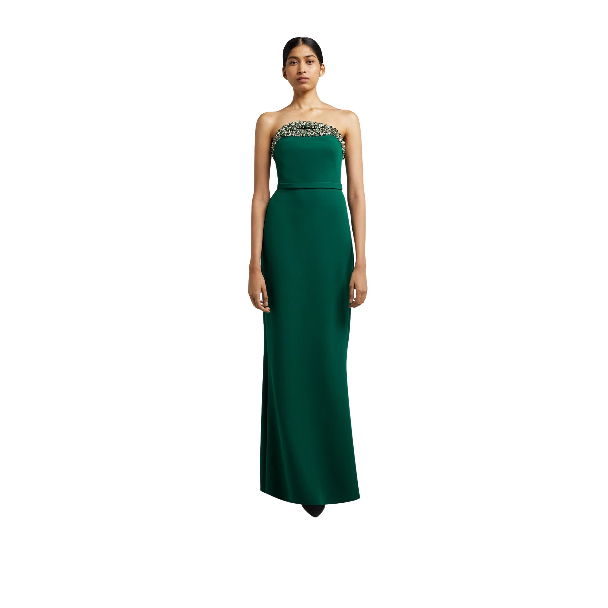 Safiyaa Donatella Botanic Long Dress With Antonia Gloves44378 nobg Safiyaa Donatella Botanic Long Dress With Antonia Gloves44378 nobg
