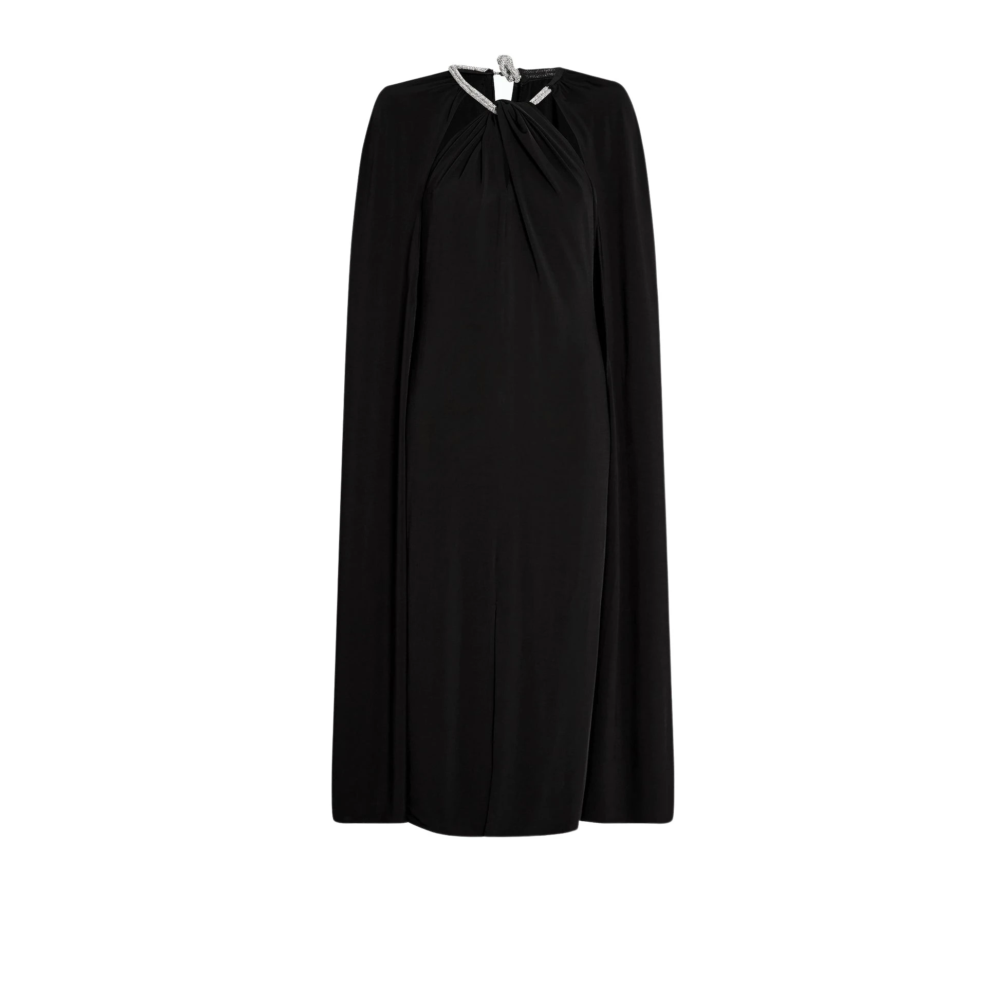 Safiyaa Ernesta Black Midi Dress48254 nobg Safiyaa Ernesta Black Midi Dress48254 nobg