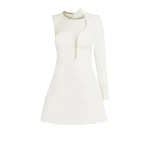 Safiyaa Jalia Ivory Short Dress81575 nobg Safiyaa Jalia Ivory Short Dress81575 nobg