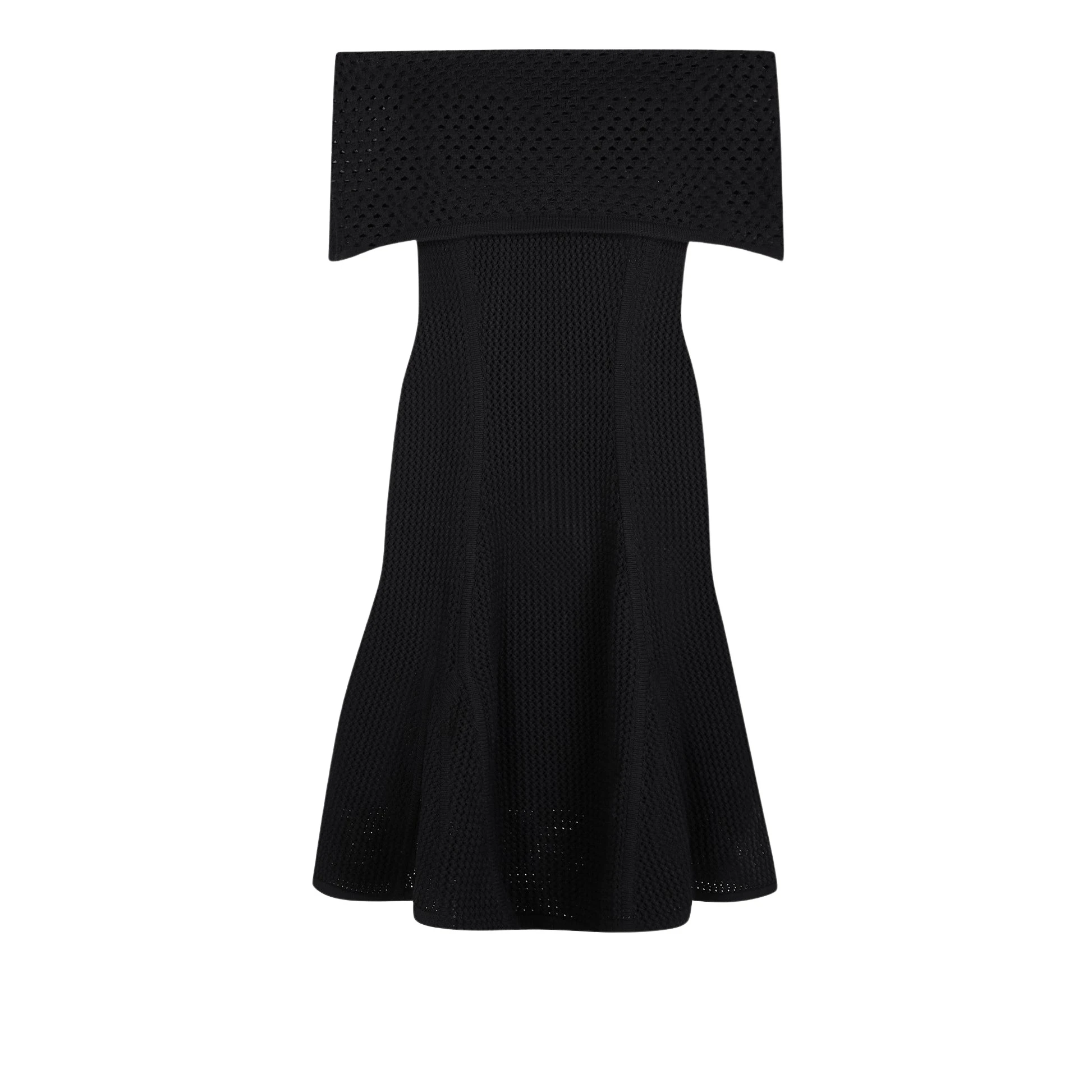 Safiyaa Kole Black Knit Short Dress68552 nobg Safiyaa Kole Black Knit Short Dress68552 nobg