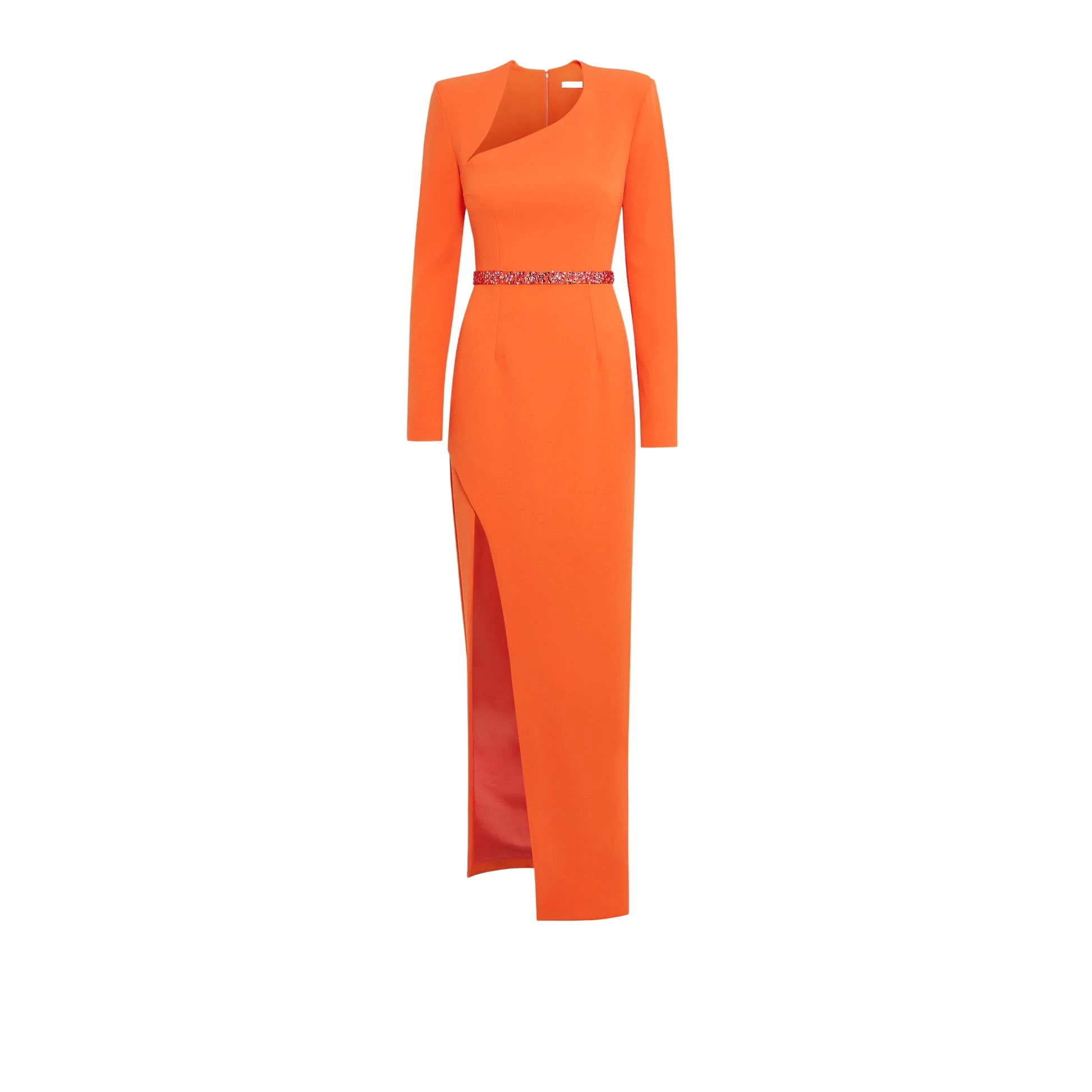 Safiyaa Ottavia Seville Long Dress With Embroidered Belt83860 nobg Safiyaa Ottavia Seville Long Dress With Embroidered Belt83860 nobg