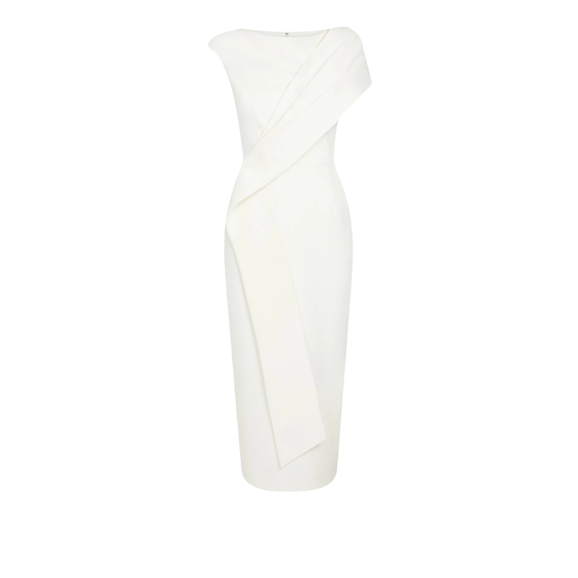 Safiyaa Regina Ivory Midi Dress60165 nobg Safiyaa Regina Ivory Midi Dress60165 nobg