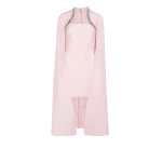 Safiyaa Rohanna Barely Pink Short Dress67061 nobg