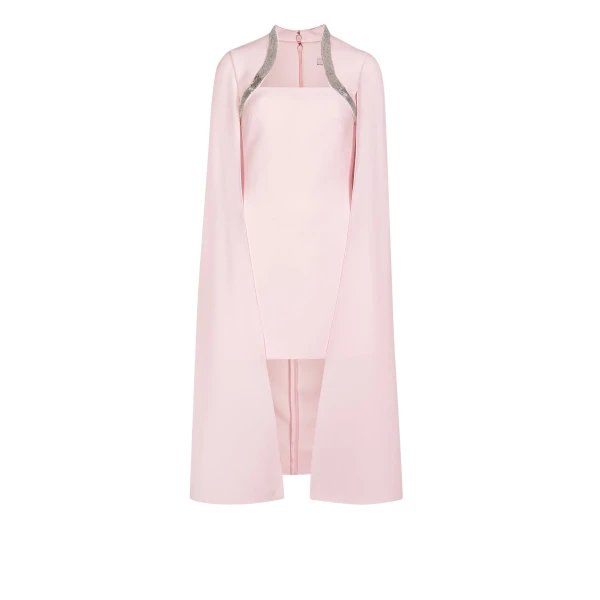 Safiyaa Rohanna Barely Pink Short Dress67061 nobg