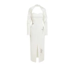 Safiyaa Romane Ivory Embroidered Midi Dress67986 nobg Safiyaa Romane Ivory Embroidered Midi Dress67986 nobg