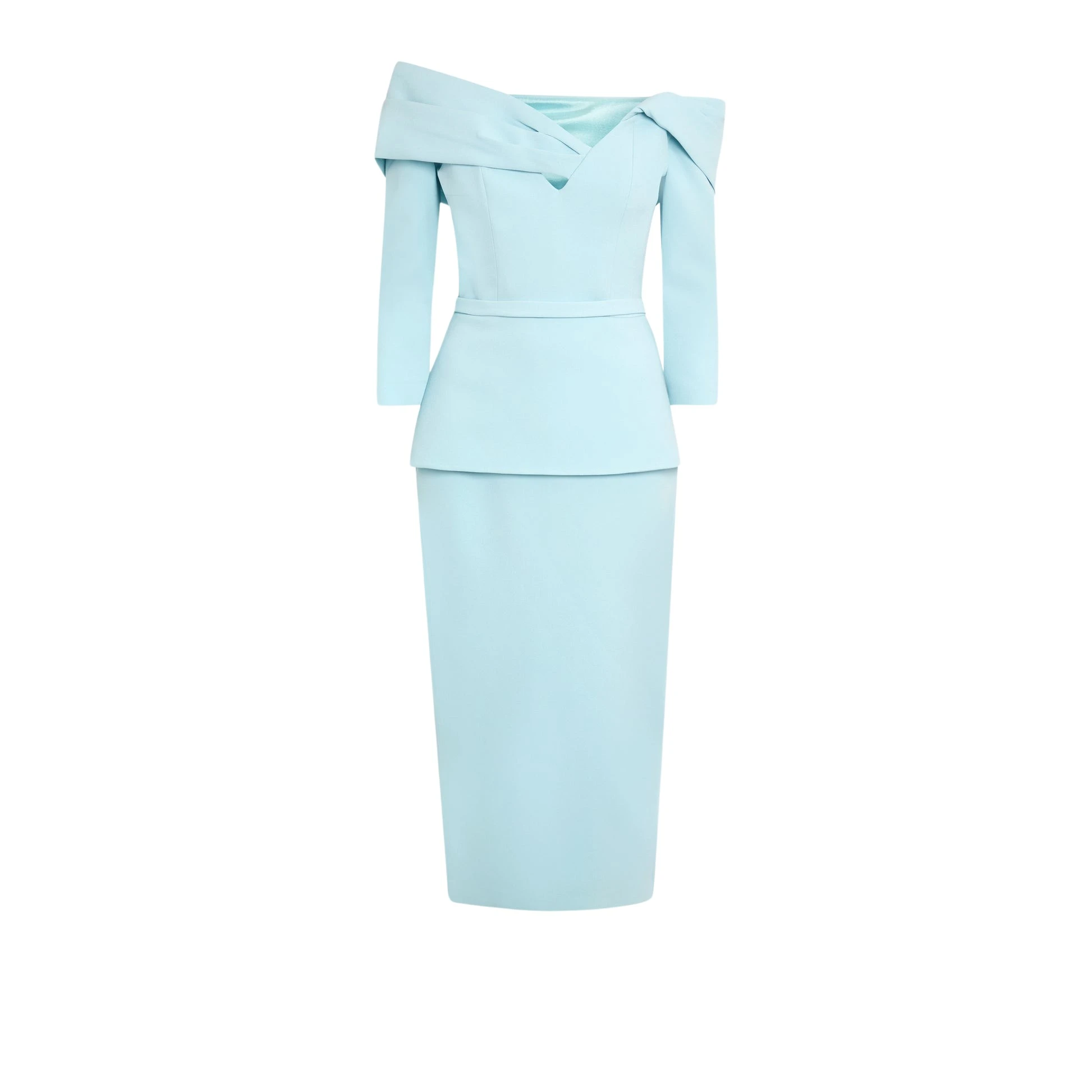 Safiyaa Tinsley Baby Blue Midi Dress11390 nobg Safiyaa Tinsley Baby Blue Midi Dress11390 nobg